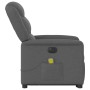 Sillón de masaje eléctrico reclinable elevable tela gris oscuro von , Sessel - Ref: Foro24-3303225, Preis: 344,80 €, Rabatt: %