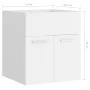 Waschbeckenunterschrank aus weißem Sperrholz, 41 x 38,5 x 46 cm von vidaXL, Badezimmermöbel - Ref: Foro24-804638, Preis: 36,0...