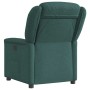 Sillón reclinable eléctrico tela verde oscuro by , Armchairs - Ref: Foro24-3303180, Price: 232,27 €, Discount: %