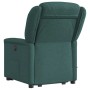 Silla de masaje reclinable de pie de tela verde oscura de , Sillones - Ref: Foro24-3303210, Precio: 273,36 €