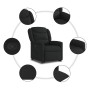Sillón reclinable elevable tela negro von , Sessel - Ref: Foro24-3303196, Preis: 255,50 €, Rabatt: %