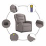 Sillón de masaje eléctrico reclinable elevable tela taupé von , Sessel - Ref: Foro24-3303231, Preis: 323,06 €, Rabatt: %