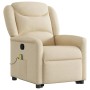 Silla de masaje reclinable de pie de tela color crema von , Sessel - Ref: Foro24-3303212, Preis: 280,62 €, Rabatt: %