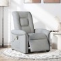 Sillón reclinable de masaje eléctrico tela gris claro by , Armchairs - Ref: Foro24-3303244, Price: 242,98 €, Discount: %