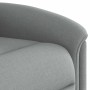 Sillón reclinable de masaje eléctrico tela gris claro by , Armchairs - Ref: Foro24-3303244, Price: 242,98 €, Discount: %