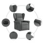 Sillón reclinable eléctrico de tela gris oscuro von , Sessel - Ref: Foro24-3303355, Preis: 251,40 €, Rabatt: %