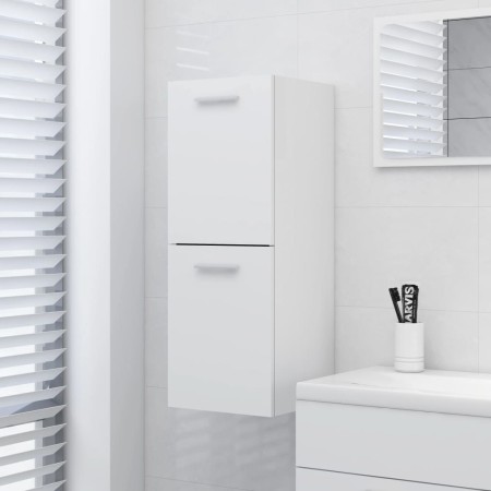 Armario de baño madera contrachapada blanco 30x30x80 cm de vidaXL, Muebles de baño - Ref: Foro24-804988, Precio: 54,70 €, Des...