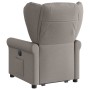 Sillón reclinable elevable tela gris taupe de , Sillones - Ref: Foro24-3303381, Precio: 293,93 €, Descuento: %
