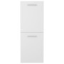 Armario de baño madera contrachapada blanco 30x30x80 cm de vidaXL, Muebles de baño - Ref: Foro24-804988, Precio: 54,70 €, Des...