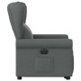Sillón eléctrico reclinable elevable de tela gris oscuro by , Armchairs - Ref: Foro24-3303395, Price: 323,32 €, Discount: %