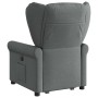 Sillón eléctrico reclinable elevable de tela gris oscuro by , Armchairs - Ref: Foro24-3303395, Price: 323,32 €, Discount: %