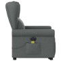 Sillón de masaje eléctrico reclinable elevable tela gris oscuro by , Armchairs - Ref: Foro24-3303405, Price: 312,23 €, Discou...