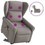 Sillón de masaje eléctrico reclinable elevable tela taupé von , Sessel - Ref: Foro24-3303411, Preis: 359,07 €, Rabatt: %