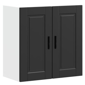 Mueble de pared de cocina Porto madera contrachapada negra von , Küchenschränke - Ref: Foro24-854058, Preis: 66,44 €, Rabatt: %