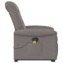 Sillón reclinable de masaje elevable tela gris taupé von , Sessel - Ref: Foro24-3303271, Preis: 282,74 €, Rabatt: %