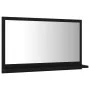 Black plywood bathroom mirror 60x10.5x37 cm by vidaXL, bathroom vanities - Ref: Foro24-804563, Price: 39,08 €, Discount: %