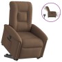 Sillón eléctrico reclinable elevable de tela marrón de , Sillones - Ref: Foro24-3303278, Precio: 328,88 €, Descuento: %