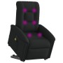 Sillón de masaje eléctrico reclinable elevable tela negro von , Sessel - Ref: Foro24-3303286, Preis: 346,48 €, Rabatt: %