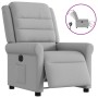 Sillón reclinable eléctrico de tela gris nube de , Sillones - Ref: Foro24-3303303, Precio: 239,11 €