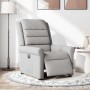 Sillón reclinable eléctrico de tela gris nube de , Sillones - Ref: Foro24-3303303, Precio: 243,71 €, Descuento: %