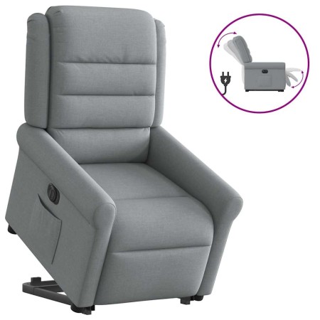 Sillón eléctrico reclinable elevable de tela gris claro von , Sessel - Ref: Foro24-3303334, Preis: 337,35 €, Rabatt: %
