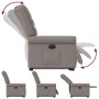 Sillón eléctrico reclinable elevable de tela gris taupe von , Sessel - Ref: Foro24-3303341, Preis: 346,80 €, Rabatt: %