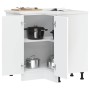Mueble bajo esquinero de cocina Lucca madera ingeniería blanca von , Küchenschränke - Ref: Foro24-853747, Preis: 113,56 €, Ra...