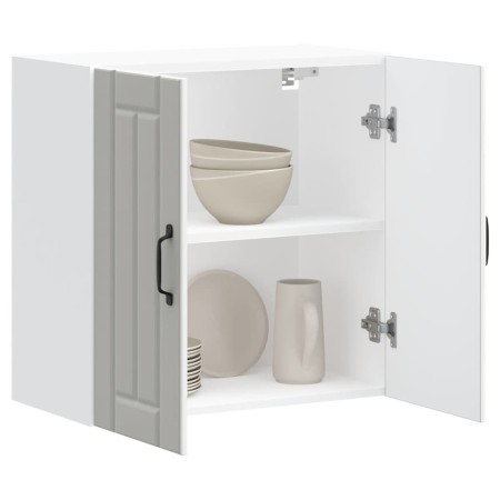 Armario de pared de cocina Lucca madera ingeniería blanca by , Kitchen cabinets - Ref: Foro24-853817, Price: 54,10 €, Discoun...