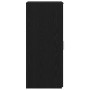 Armario de madera de ingeniería negro 40x45x103,5 cm