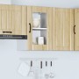 Armario pared cocina puerta de cristal Lucca roble sonoma von , Küchenschränke - Ref: Foro24-853770, Preis: 58,90 €, Rabatt: %