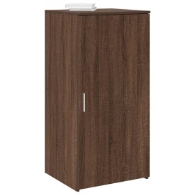 Armario de madera de ingeniería marrón roble 50x45x103,5 cm de , Taquillas y armarios de almacenamiento - Ref: Foro24-859048,...