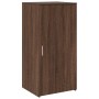 Armario de madera de ingeniería marrón roble 50x45x103,5 cm by , Lockers and storage cabinets - Ref: Foro24-859048, Price: 89...
