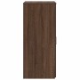 Armario de madera de ingeniería marrón roble 50x45x103,5 cm by , Lockers and storage cabinets - Ref: Foro24-859048, Price: 89...