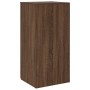 Armario de madera de ingeniería marrón roble 50x45x103,5 cm by , Lockers and storage cabinets - Ref: Foro24-859048, Price: 89...