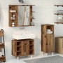 Juego de muebles de baño 3 piezas madera ingeniería envejecida von , Badezimmermöbel - Ref: Foro24-3328567, Preis: 193,39 €, ...