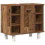 Juego de muebles de baño 3 piezas madera ingeniería envejecida von , Badezimmermöbel - Ref: Foro24-3328567, Preis: 193,39 €, ...