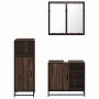 Set de muebles baño 3 pzas madera contrachapada roble marrón von , Badezimmermöbel - Ref: Foro24-3300969, Preis: 214,35 €, Ra...