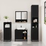 Juego de muebles de baño 3 pzas madera contrachapada negro by , Bathroom furniture - Ref: Foro24-3300995, Price: 228,82 €, Di...