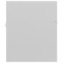 Waschbeckenunterschrank aus glänzend weißem Sperrholz, 90 x 38,5 x 46 cm von vidaXL, Badezimmermöbel - Ref: Foro24-804671, Pr...