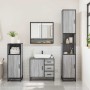 Set de muebles de baño 3 pzas madera contrachapada gris sonoma by , Bathroom furniture - Ref: Foro24-3300988, Price: 248,51 €...