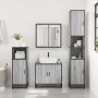 Set de muebles de baño 3 pzas madera contrachapada gris sonoma von , Badezimmermöbel - Ref: Foro24-3300948, Preis: 216,57 €, ...
