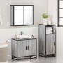 Set de muebles de baño 3 pzas madera contrachapada gris sonoma von , Badezimmermöbel - Ref: Foro24-3300948, Preis: 216,57 €, ...