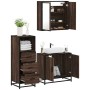 Set de muebles baño 3 pzas madera contrachapada roble marrón von , Badezimmermöbel - Ref: Foro24-3301009, Preis: 213,07 €, Ra...