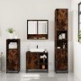 Set de muebles baño 3 pzas madera contrachapada roble ahumado by , Bathroom furniture - Ref: Foro24-3300997, Price: 222,06 €,...