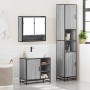 Set de muebles de baño 3 pzas madera contrachapada gris sonoma de , Muebles de baño - Ref: Foro24-3301118, Precio: 304,53 €, ...