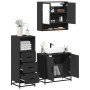 Juego de muebles de baño 3 pzas madera contrachapada negro von , Badezimmermöbel - Ref: Foro24-3301035, Preis: 231,63 €, Raba...
