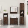 Set de muebles baño 3 pzas madera contrachapada roble marrón von , Badezimmermöbel - Ref: Foro24-3301049, Preis: 255,29 €, Ra...