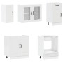 Mueble de cocina Kalmar blanco 8 piezas madera contrachapada von , Küchenschränke - Ref: Foro24-3314791, Preis: 633,08 €, Rab...