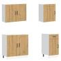 Mueble de cocina Kalmar 7 piezas artesanal roble de , Armarios de cocina - Ref: Foro24-3314770, Precio: 630,14 €, Descuento: %