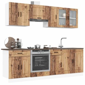 Mueble cocina Kalmar madera vieja 8 pzas madera contrachapada de , Armarios de cocina - Ref: Foro24-3314829, Precio: 563,33 €...